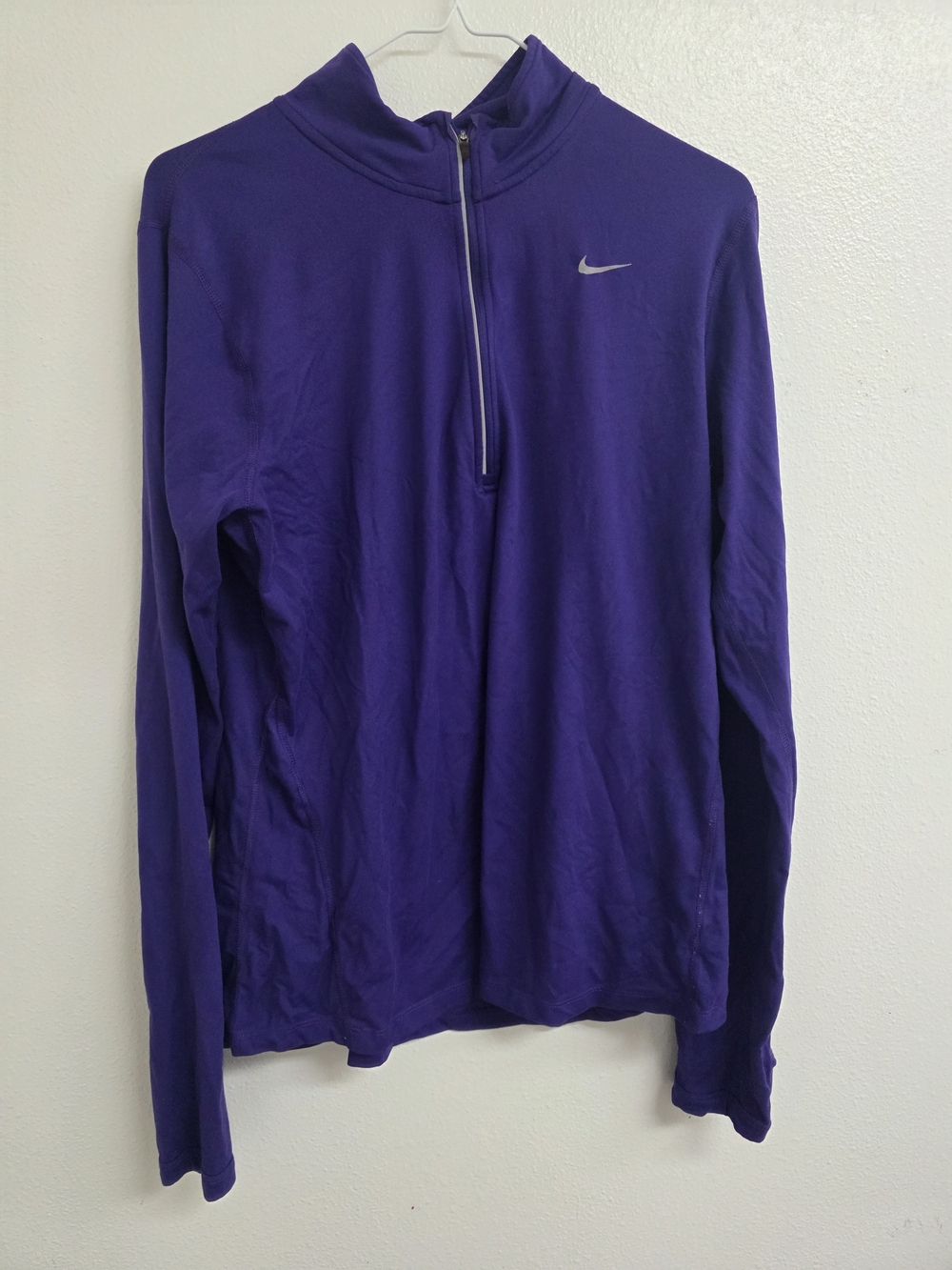 Nike Purple Half-Zip Athletic Top (0595)